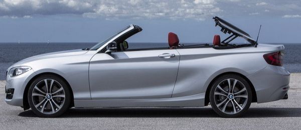 2015 BMW 2 series convertible side