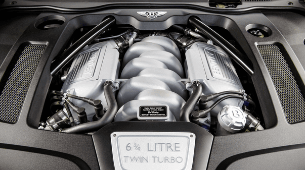 2015 Bentley Mulsanne engine