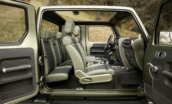 2015 Jeep Gladiator interior