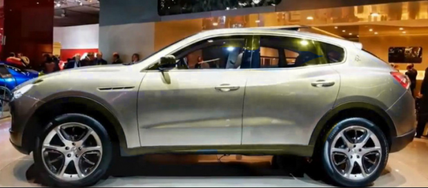 2015 Maserati Levante side