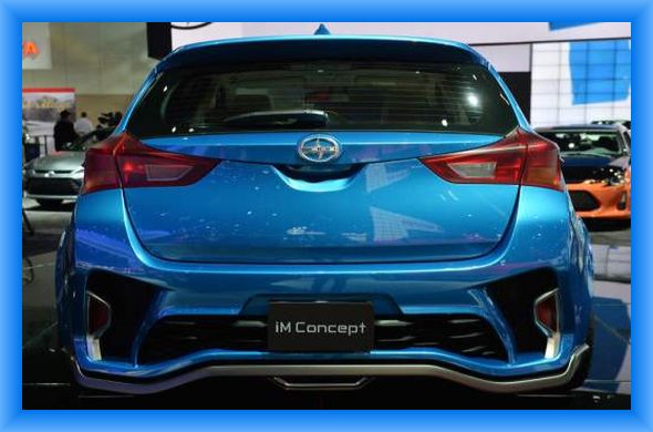 2015 Scion IM back