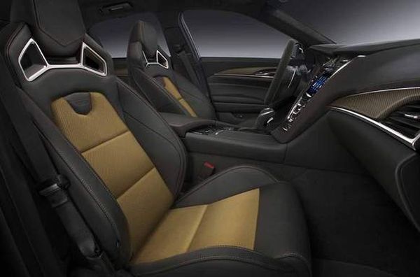 2016 Cadillac CTS-V interior