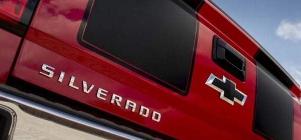 2016 Chevrolet Silverado back