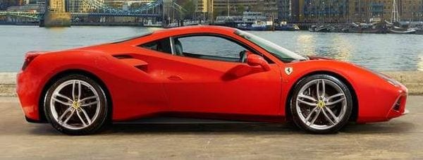 2016 Ferrari 488GTB side