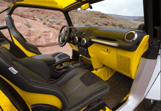 2016 Jeep Wrangler interior