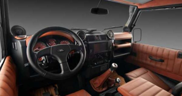 2017 Land Rover Defender Interior