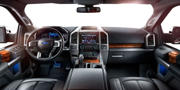 Ford F-150 interior 2015