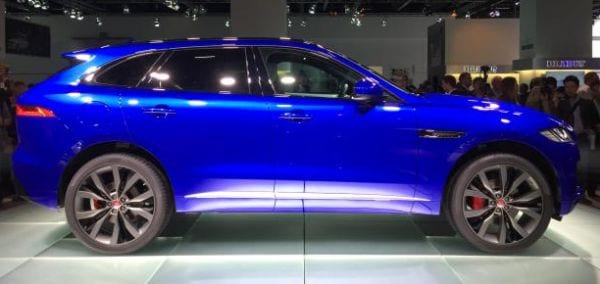 Jaguar F-Pace side