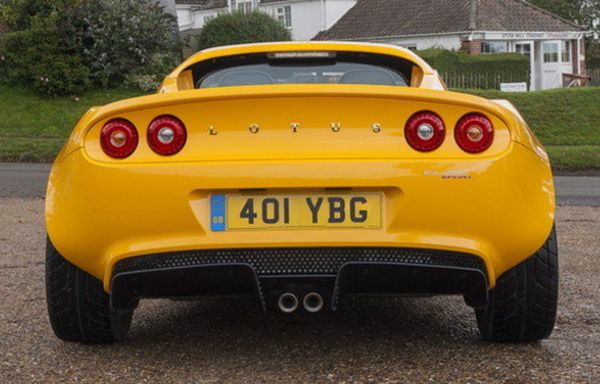 Lotus Elise Back