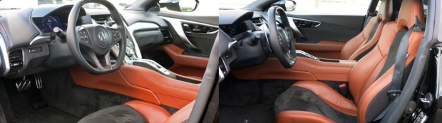 New 2017 Acura NSX Interior
