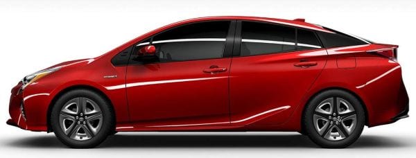 New Toyota Prius side